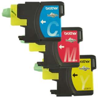 Genuine Brother LC61 Ink Cartridge Color Pack LC 61 LC 61 MFC 