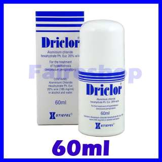 Stiefel Driclor for the Treatment of Hyperhidrosis 60ml