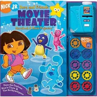  Movie Theater Storybook & Movie Projector (Nick Jr. Movie Theater 