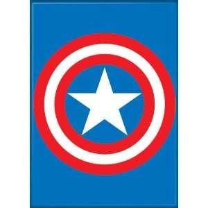  Marvel Comics Captain America Shield Logo Magnet 20163MV 
