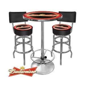   Combo 2 Bar Stools and Table Full Color Printed Logo