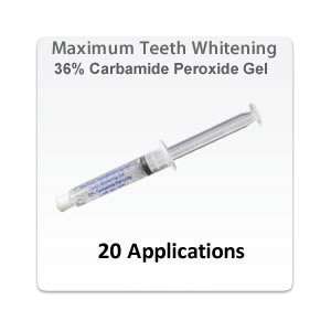   Maximum Teeth Whitening 36% Carbamide Peroxide