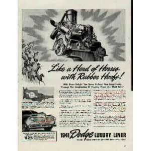 Like a Herd of Horses with Rubber Hoofs  1941 Dodge Scotch 