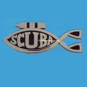  Trident Scuba Diver Stick On Emblem