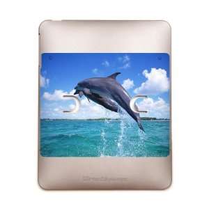    iPad 5 in 1 Case Metal Bronze Dolphins Singing 