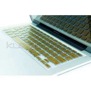    METALLIC GOLD Keyboard Silicone Cover Skin for Macbook / Macbook 