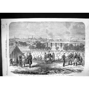   Camp Federal Prisoners Belle Isle Richmond Soldiers