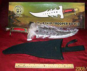 FROST CUTLERY STARSHIP TROOPER BOWIE Wood Handle NEW  