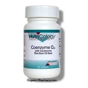  Coenzyme Q10 With Tocotrienols   60 sftgls   Nutricology 