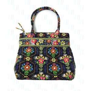  Stephanie Dawn Uptown Tote   Bloom Dance * New Quilted 