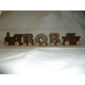  Bob Train made of wood 