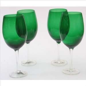   Stemware Green Series Green Glass Stemware Collection 