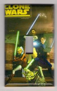 Star Wars Clone Wars Decorative Light Switch Plate  