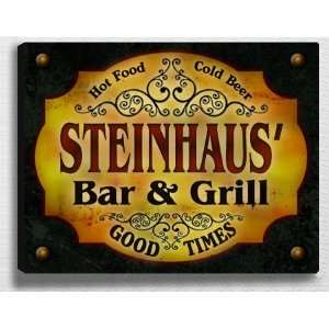  Steinhauss Bar & Grill 14 x 11 Collectible Stretched 