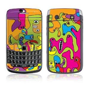 Color Monsters Decorative Skin Cover Decal Sticker for Blackberry Bold 
