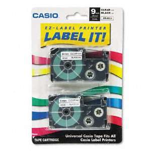  Casio  Tape Cassettes for KL Label Makers, 9mm x 26ft 