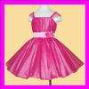 Pink Wedding Party Flower Baby Girls Fancy Dress SZ 1 5  