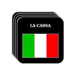  Italy   LA CASSA Set of 4 Mini Mousepad Coasters 