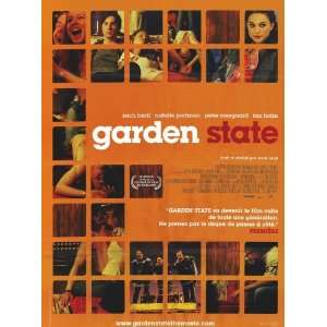 Garden State Movie Poster (11 x 17 Inches   28cm x 44cm) (2004) French 