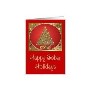  Christmas Sober Support Tree Gifts Card Health & Personal 