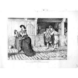  1872 Casus Belli Men Ladies Street Scene Orchardson