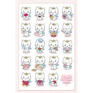   Posters Angel Cat Sugar   Cupcake   35.7x23.8 inches