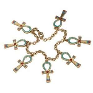  Ankh Bracelet   Collectible Jewelry Accessory Bangle Brace 