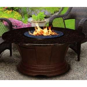  The Kenzo Collection Chat Height Fire Pit Table