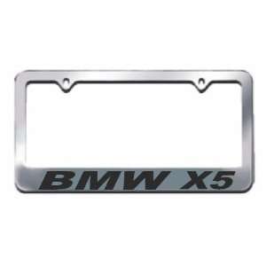 BMW X5 Chrome License Plate Frame