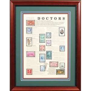  Doctor Framed Stamp Art 
