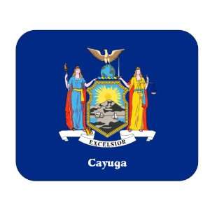  US State Flag   Cayuga, New York (NY) Mouse Pad 