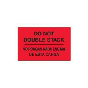   select  Do Not Double Stack Labels Bilingual