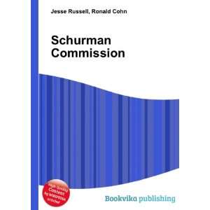 Schurman Commission Ronald Cohn Jesse Russell  Books