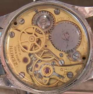 Vintage Lady wristwatch Zenith Sporto, steel case, 22,5 mm. in 