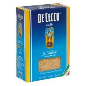  De Cecco, Pasta Stellete, 16 OZ (Pack of 20) Health 