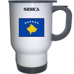  Kosovo   SRBICA White Stainless Steel Mug Everything 