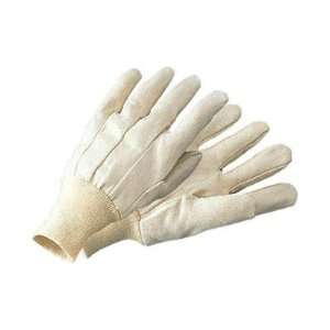  Radnor Mens White 10 Ounce 100% Cotton Canvas Gloves With 