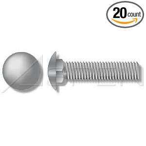  Bolts Round Head, Square Neck A307 Steel, Galvanized Ships FREE in USA
