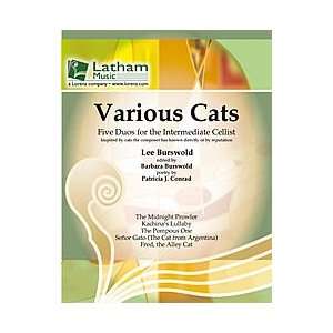    Various Cats 5 Duos for Intermediate Cellists Musical Instruments