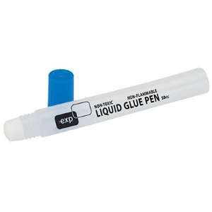  Liquid Glue Pen for Paper, Cellophane and Cloth, Washable 