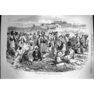   1870 Wild Afreedees Khyberees Peshawur Lord Mayo Visit