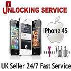 IPHONE 4s FACTORY UNLOCK SERVICE T MOBILE UK FAST