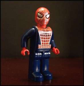 LEGO MINIFIG SPIDER MAN SPIDERMAN DARK BLUE JUNIORS NEW  
