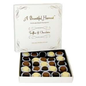 25pc Handmade Sugar Free Assorted Belgian Chocolate Peanut Butter Cups 