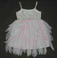 Little Mass/Le Pink Wedding Cake Hanky Dress New 5 6X  