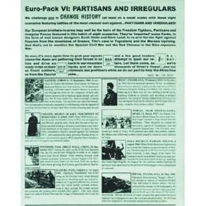  Euro Pack 6 Partisans & Irregulars Toys & Games