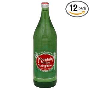Mountain Valley Spring Spring Water, 33.8100 ounces (Pack of12 