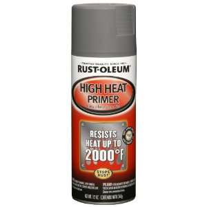    Oleum 249340 Automotive 12 Ounce High Heat Primer Spray Paint, Gray