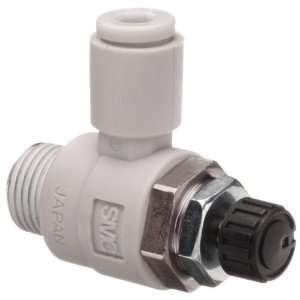 SMC AS2201FM 01 23S Air Flow Control Valve with Push to Connect 