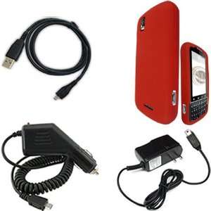  iNcido Brand Motorola Droid PRO XT610 Combo Solid Red 
